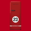 Porsche x SMEG Retro-Style Refrigerator (9.5 cu ft, Right Hinge) - Salzburg Limited Edition, Red