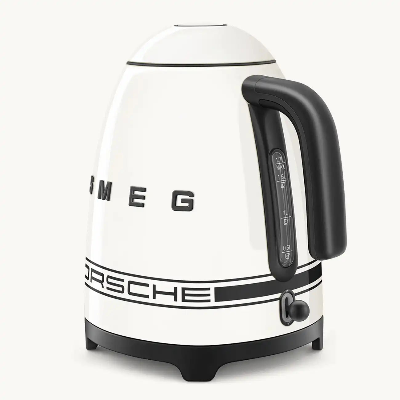 Porsche x SMEG Retro-Style Electric Kettle - Carrara White