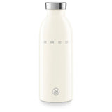 SMEG x 24Bottles® Insulated Stainless Steel Bottle (17 oz) - Cream