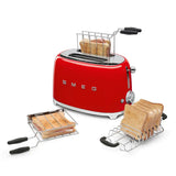 2-Slice Toaster - Retro-Style Red