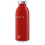 SMEG x 24Bottles® Insulated Stainless Steel Bottle (17 oz) - Red