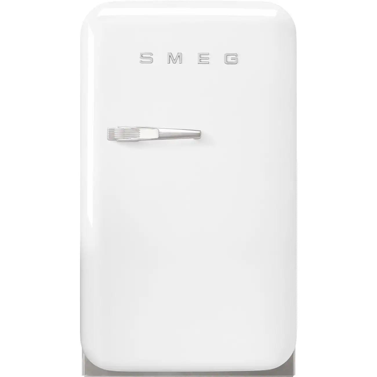 Retro-Style Refrigerator (1.2 cu ft, Right Hinge) - White
