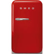 Retro-Style Refrigerator (1.2 cu ft, Right Hinge) - Red