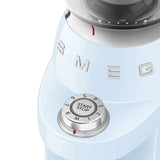 Multipurpose Conical Burr Coffee Grinder – Retro-Style Pastel Blue