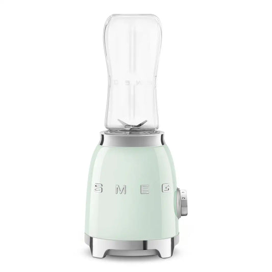 Personal Blender with 2 Travel Bottles - Retro-Style Pastel Green