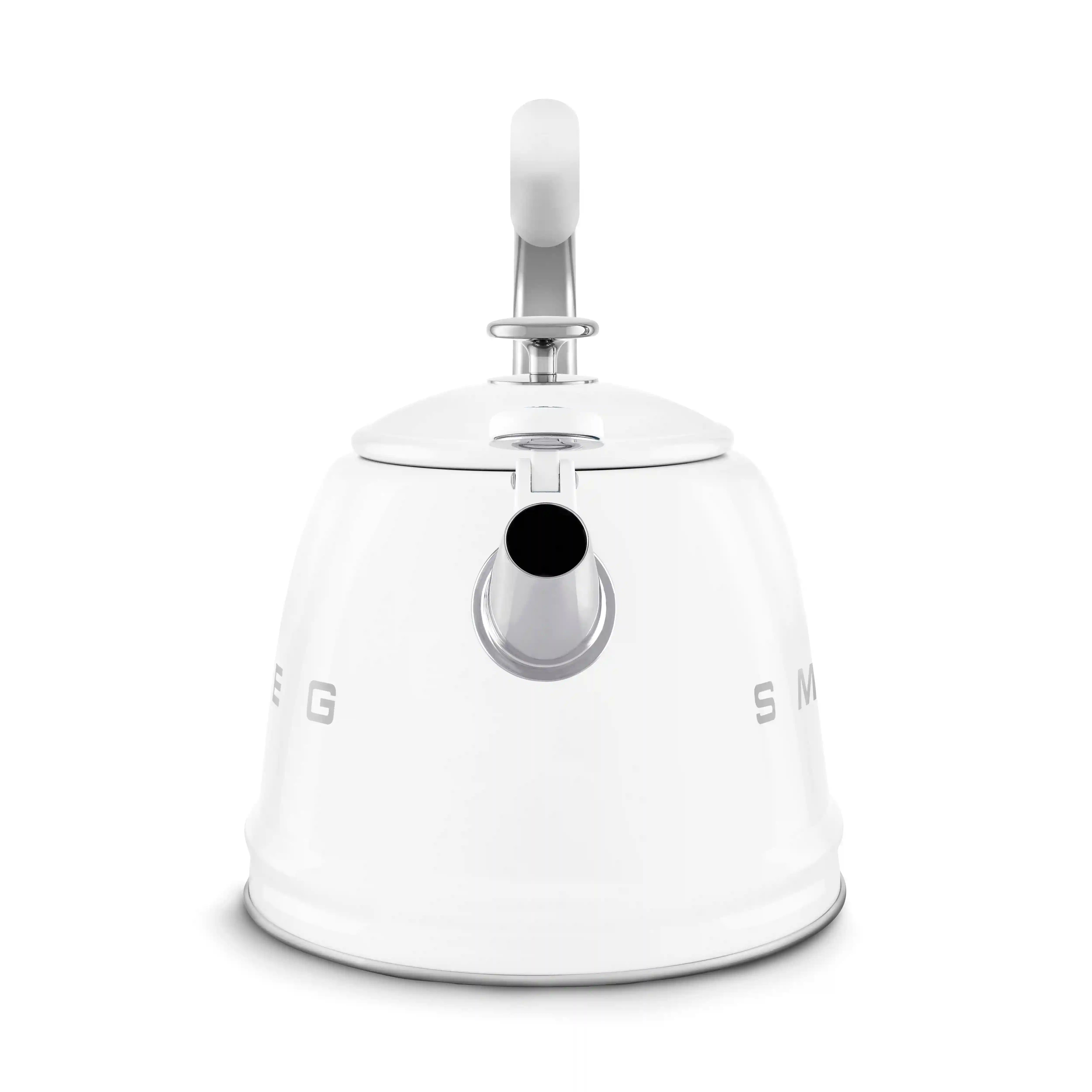 Whistling Kettle (10 Cup) - Retro-Style White