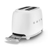 2-Slice Toaster - Retro-Style White Matte