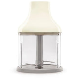 Retro-Style Hand Blender with Accessory Set - Cream