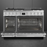 48-Inch Dual-Fuel Range with Double Oven - Stainless Steel