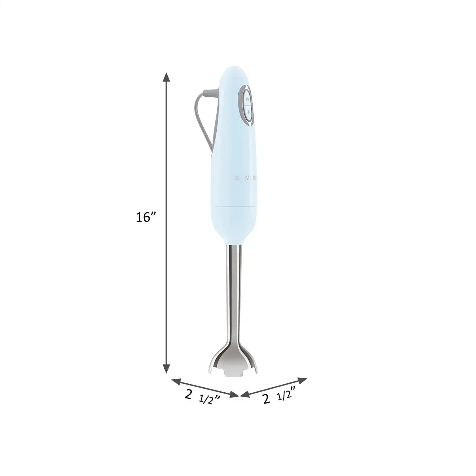 Retro-Style Hand Blender - Pastel Blue