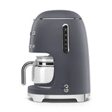 Retro-Style Drip Coffee Machine (10 Cups) - Slate Gray