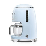 Retro-Style Drip Coffee Machine (10 Cups) - Pastel Blue