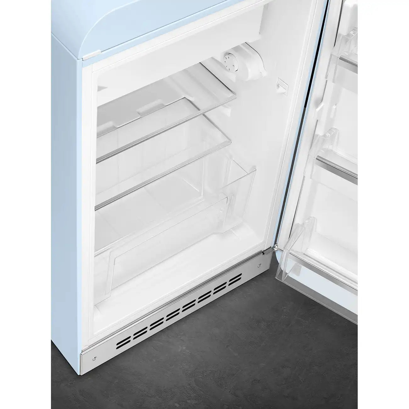 Retro-Style Refrigerator (4.3 cu ft, Right Hinge) - Pastel Blue