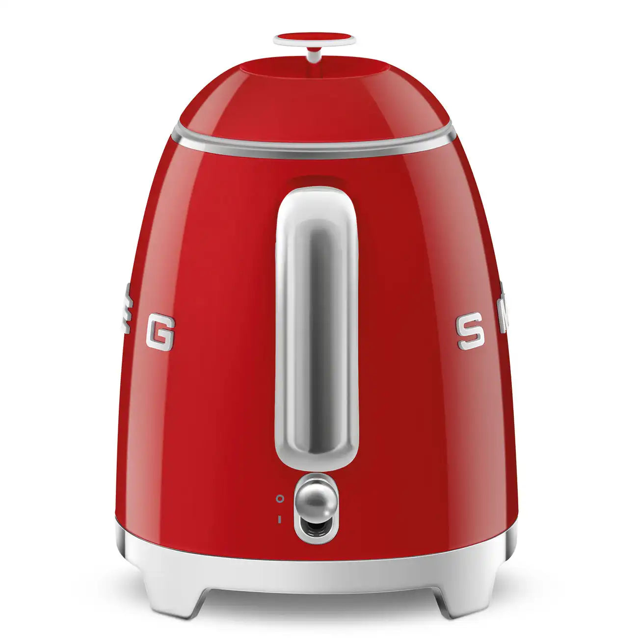 Mini Electric Kettle (3 Cups) - Retro-Style Red
