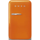 Retro-Style Refrigerator (1.2 cu ft, Right Hinge) - Orange