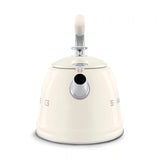 Whistling Kettle (10 Cup) - Retro-Style Cream