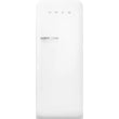 Retro-Style Refrigerator (9.5 cu ft, Right Hinge) - White Matte