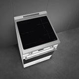 24-Inch Professional Induction Range - Matte White