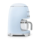 Retro-Style Drip Coffee Machine (10 Cups) - Pastel Blue