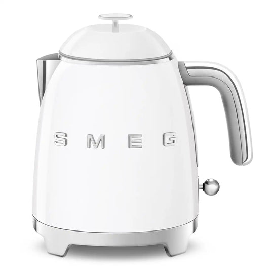 Mini Electric Kettle (3 Cups) - Retro-Style White