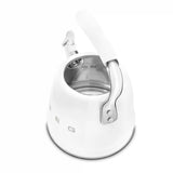 Whistling Kettle (10 Cup) - Retro-Style White