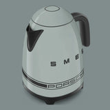 Porsche x SMEG Retro-Style Electric Kettle - Shade Green