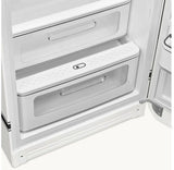 Porsche x SMEG Retro-Style Refrigerator (9.5 cu ft) - Carrara White
