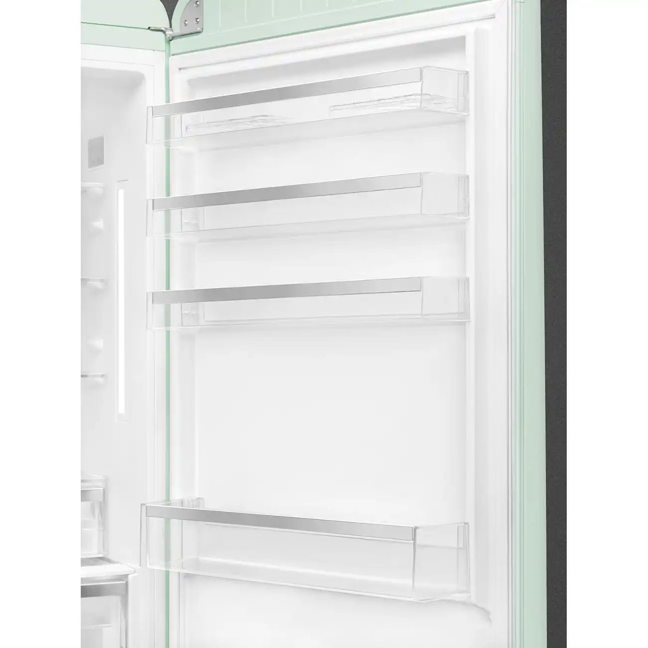 Retro-Style Refrigerator (18 cu ft, Right Hinge) - Pastel Green