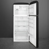 Retro-Style Refrigerator (19.3 cu ft, Right Hinge) - Black