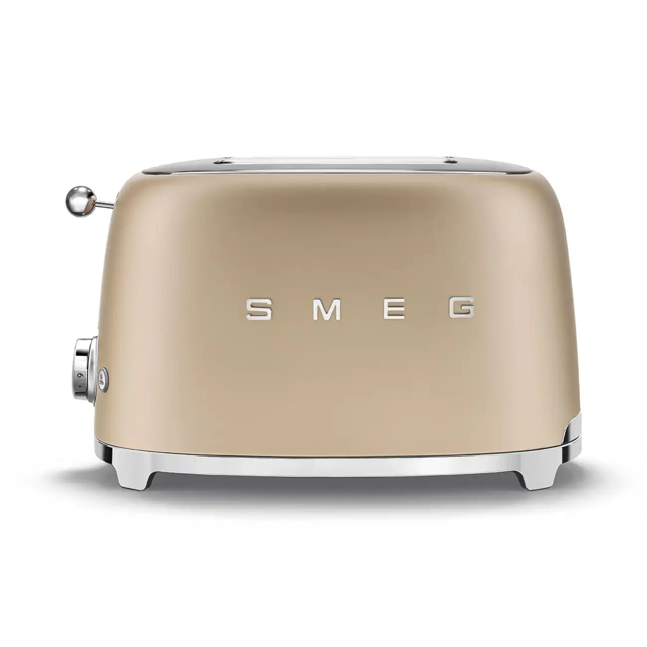 2-Slice Toaster - Retro-Style Champagne Matte