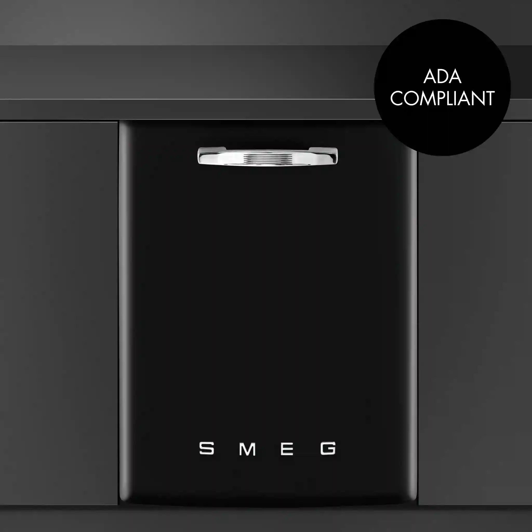 Retro-Style Built-In 24" FlexiDuo Dishwasher (ADA Compliant) - Black