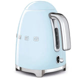 Retro-Style Electric Kettle (7 Cups) - Pastel Blue