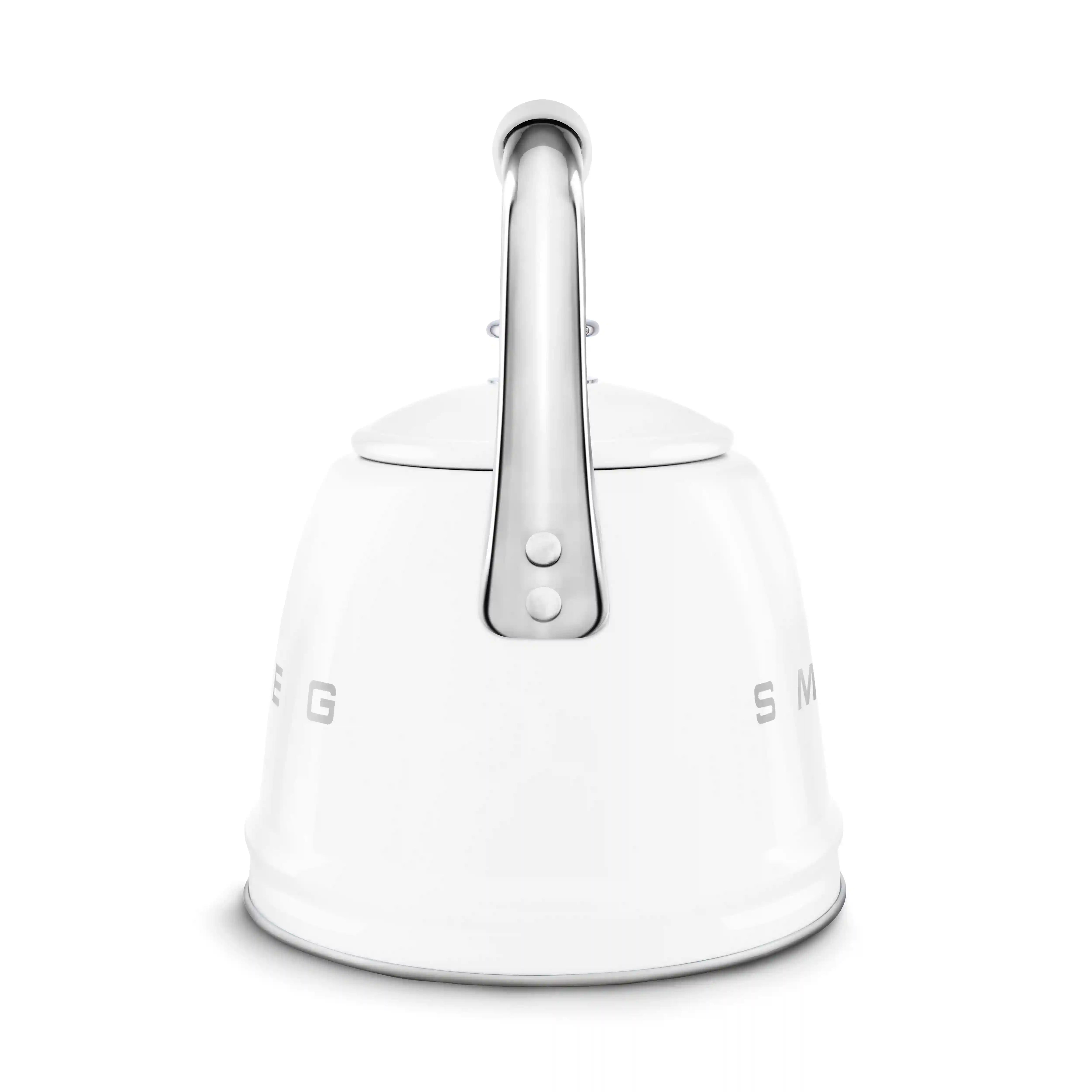 Whistling Kettle (10 Cup) - Retro-Style White