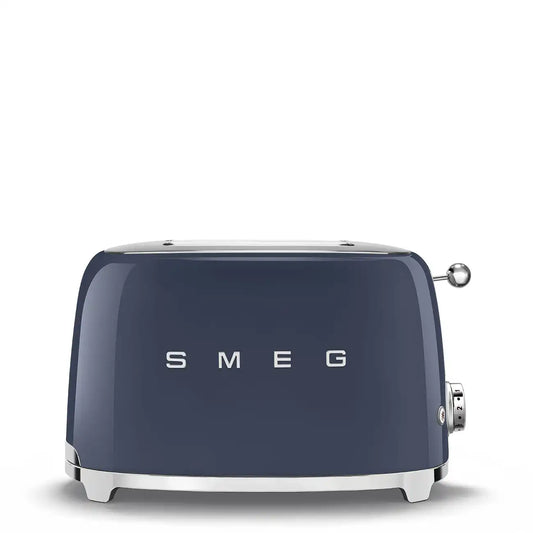 2-Slice Toaster - Retro-Style Navy Blue
