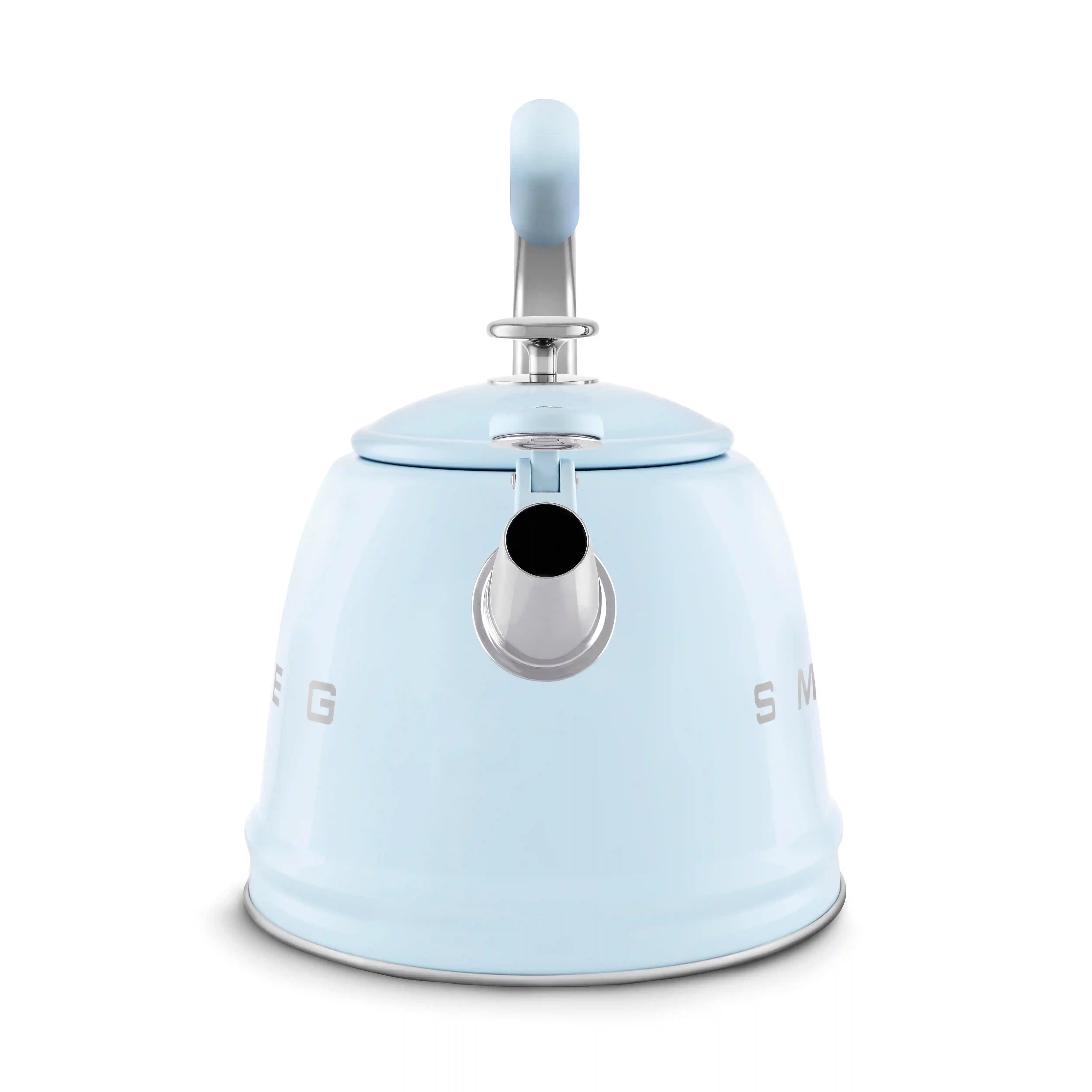Whistling Kettle (10 Cup) - Retro-Style Pastel Blue