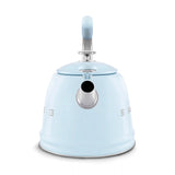 Whistling Kettle (10 Cup) - Retro-Style Pastel Blue
