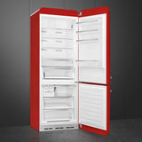 Retro-Style Refrigerator (18 cu ft, Right Hinge) - Red