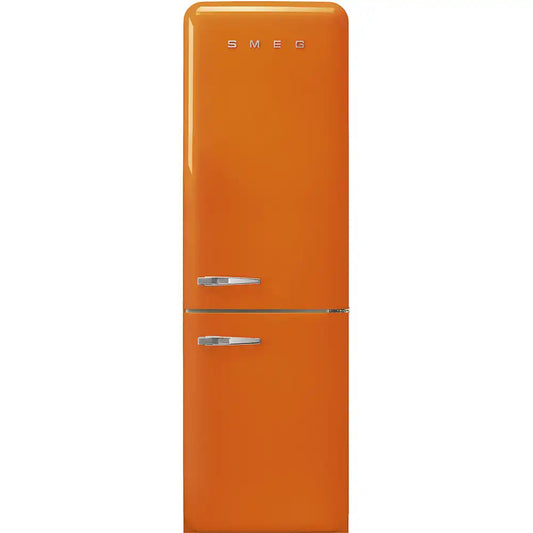 Retro-Style Refrigerator (12 cu ft, Right Hinge) - Orange