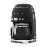 Retro-Style Drip Coffee Machine (10 Cups) – Black Matte