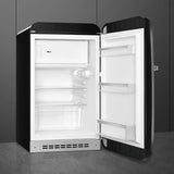 Retro-Style Refrigerator (4.3 cu ft, Right Hinge) - Black