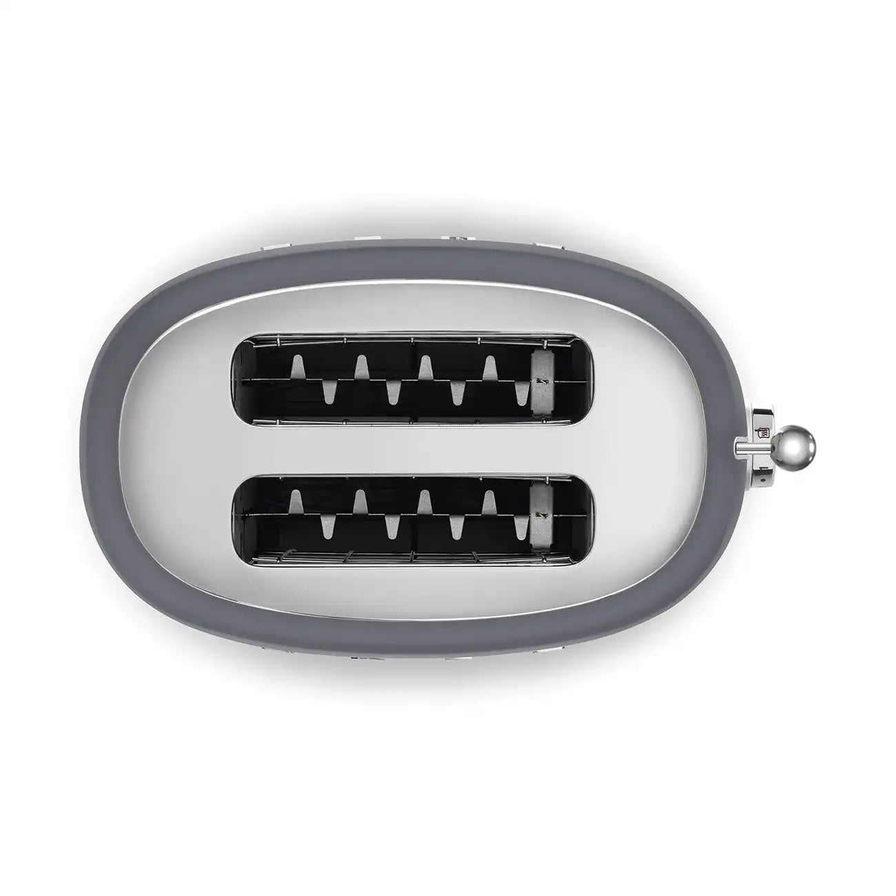 Retro-Style 2-Slice Toaster - Slate Gray