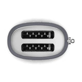 Retro-Style 2-Slice Toaster - Slate Gray