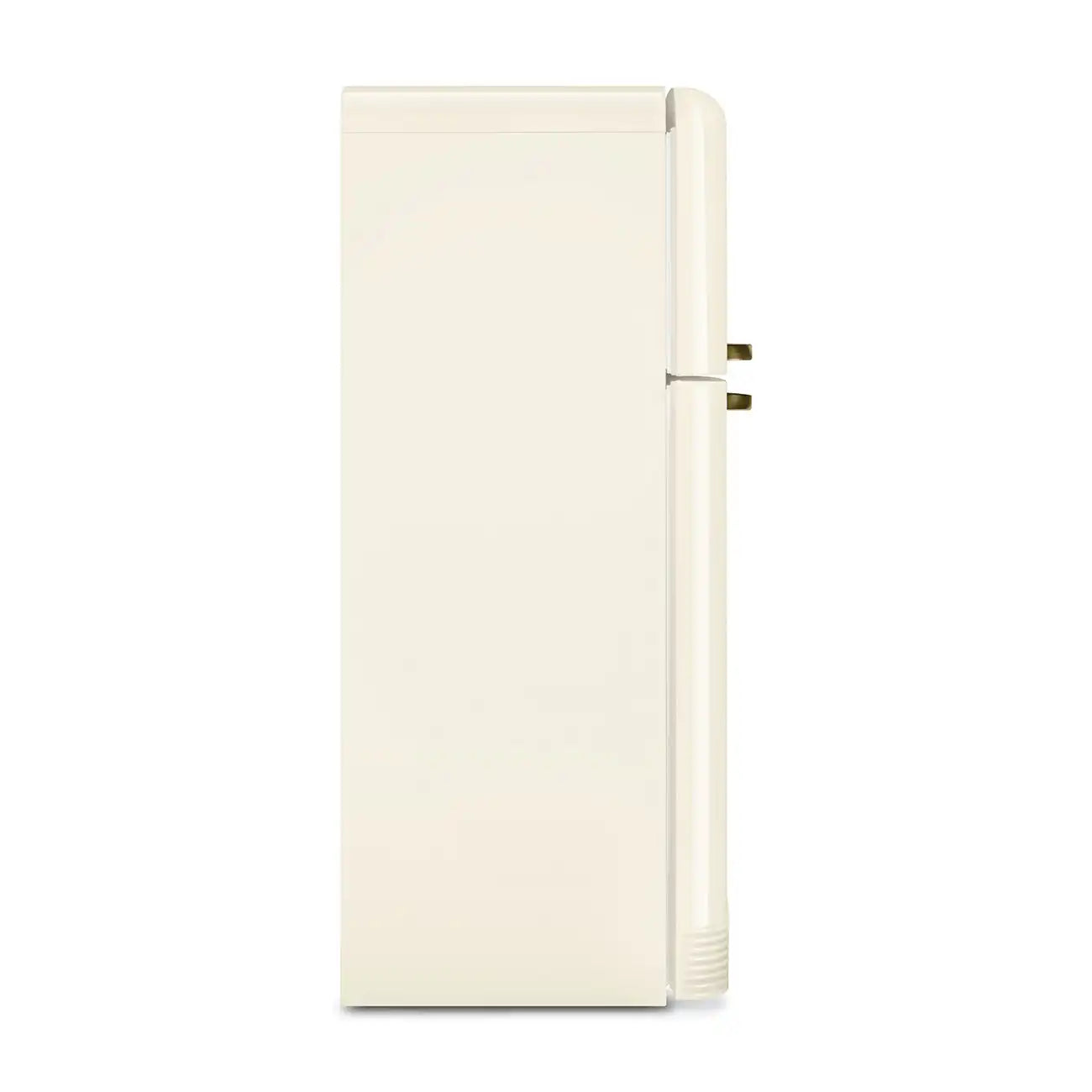 Retro-Style Refrigerator (19.3 cu ft, Right Hinge) - Cream (Bronze Handle)
