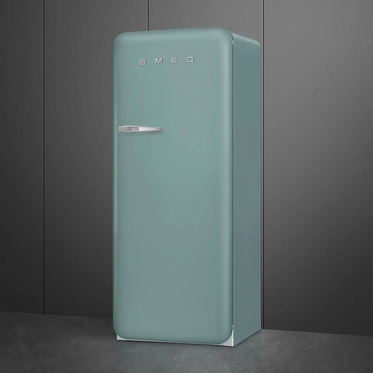 Retro-Style Refrigerator (9.5 cu ft, Right Hinge) - Jade Green Matte