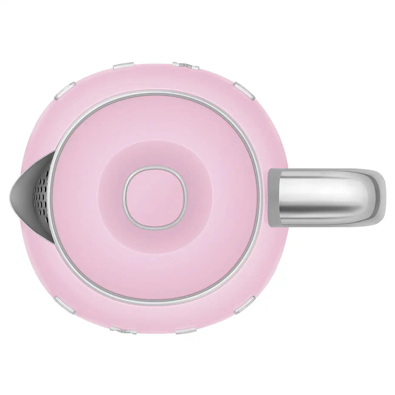 Mini Electric Kettle (3 Cups) - Retro-Style Pink