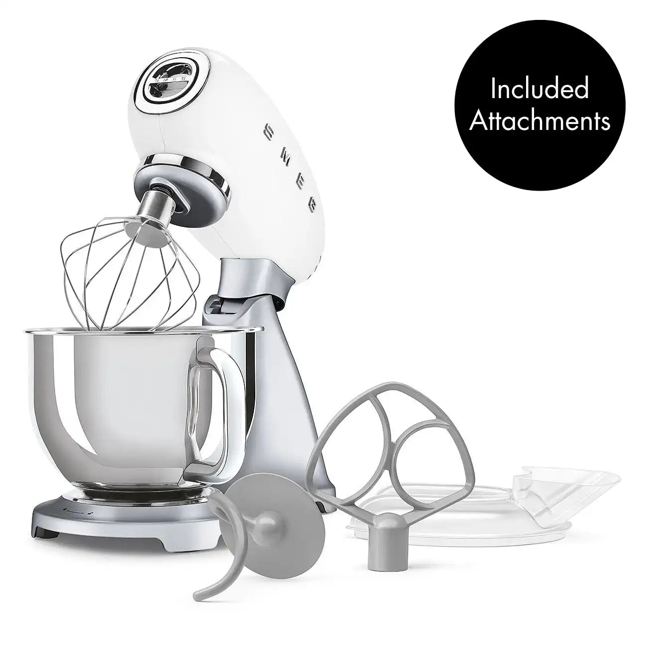 Classico Stand Mixer - Retro-Style White