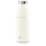 SMEG x 24Bottles® Insulated Stainless Steel Bottle (17 oz) - Cream