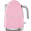 Retro-Style Electric Kettle (7 Cups) - Pink