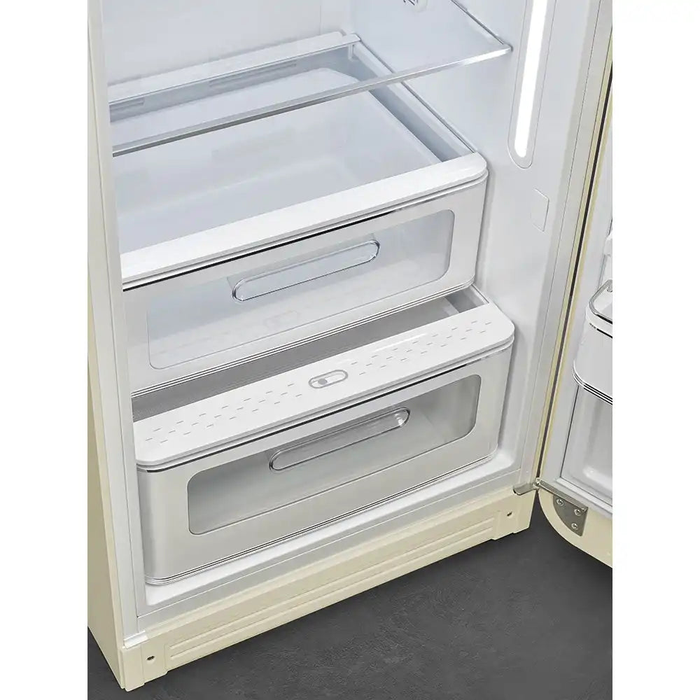 Retro-Style Refrigerator (9.5 cu ft, Right Hinge) -  Cream