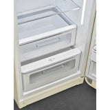 Retro-Style Refrigerator (9.5 cu ft, Right Hinge) -  Cream